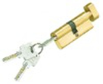single open lock cylinder