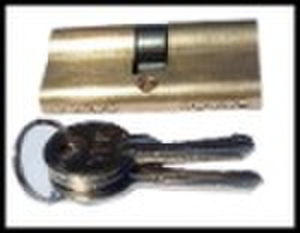 brass door lock cylinder