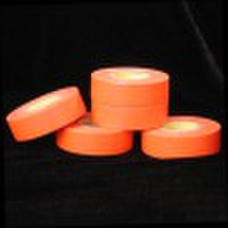 Orange PVC Flagging Tape with fluorescent and embo