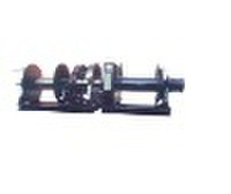 Double shaft type hydraulic combined windlass/moor