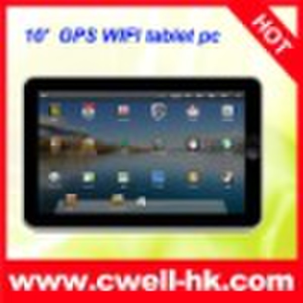 10inch GPS Tablet PC