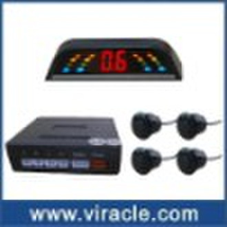 Reverse parking sensor with smart LED display