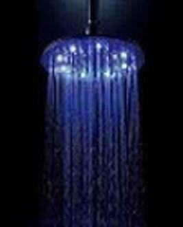 BRASS LED RAIN SHOWER