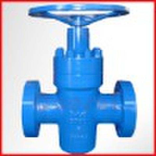 Slab gate valve