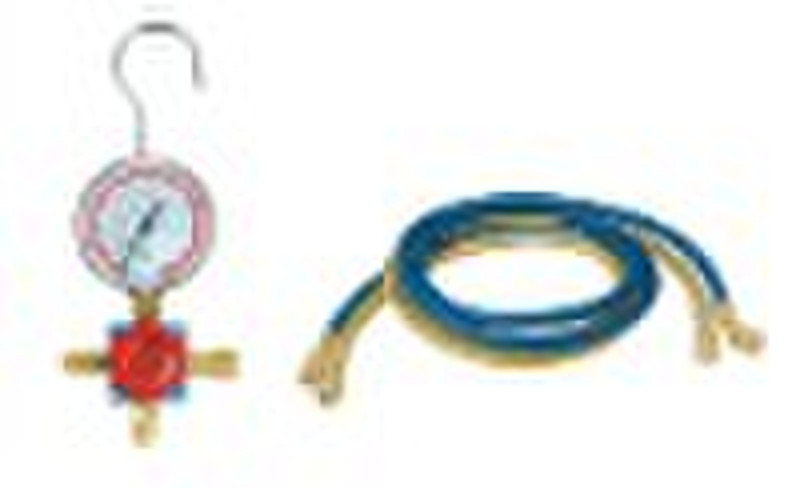 1-valve diaphragm valve manifolds gauge set