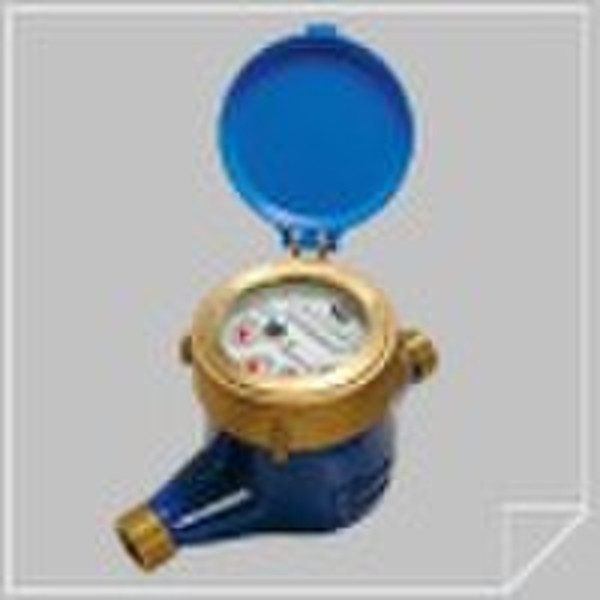 Volumetric Rotary Piston Brass Water Meter