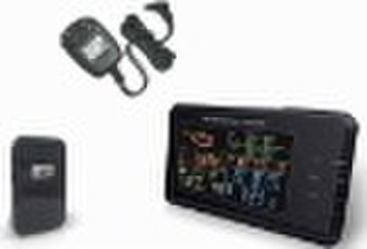 Wireless weather station Clock