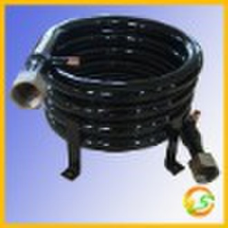 coaxial heat exchanger for ground source heat pump