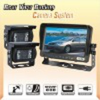 7inch wired Car rearview System with waterproof ca