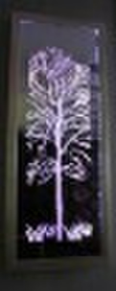 gold wall mirror tile with carved flower pattern