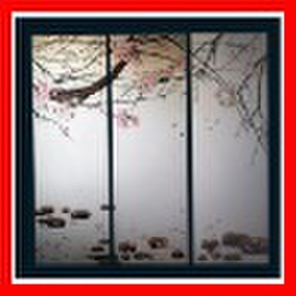 3pc-set decorative Mirror  with engraved flowers