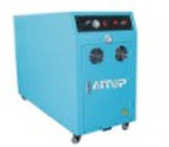 Anhydrous oil-free silent air compressor