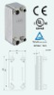 Compact brazed heat exchanger