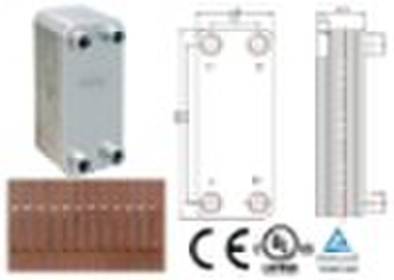 Dual Wall Plate Heat Exchanger