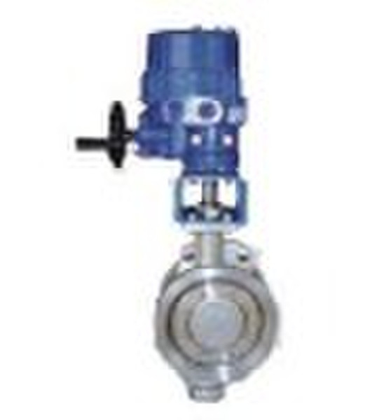 Electric 3-Eccentric Butterfly Control Valve