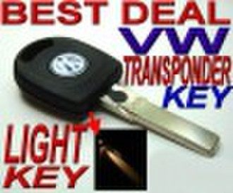 TRANSPONDER KEY FOR VW