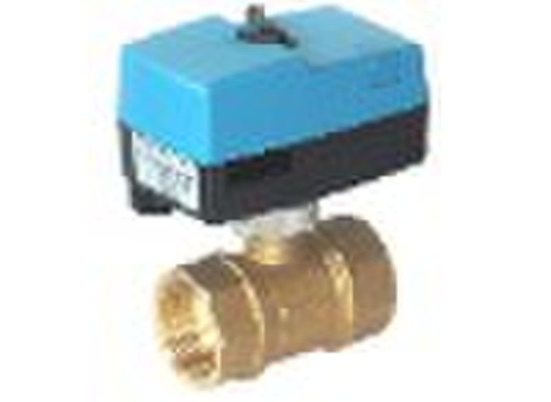 Motorized Brass Ball Valve