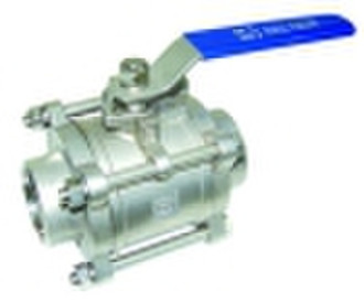 3pc butt weld end ball valve