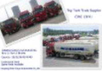 Bulk cement tanker truck