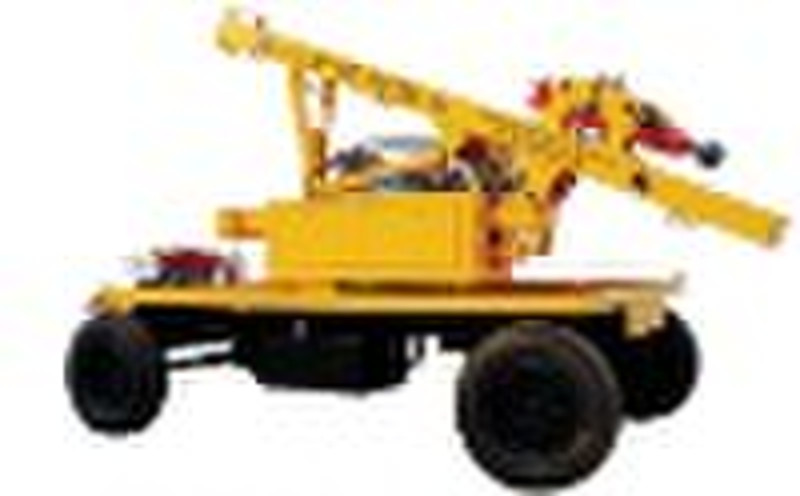 Truck-mounted Highway Guardrail Pile Driver