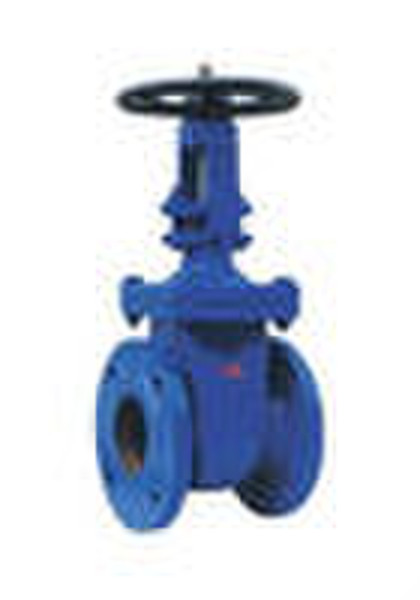 DIN RISING RESILIENT WEDGE GATE VALVE