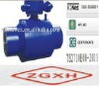 Full welded Ball Valve