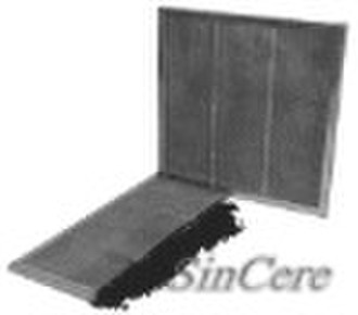 Activated carbon filtering board