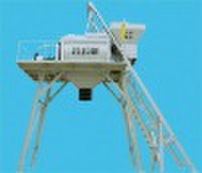 JS1500 Double Shaft Concrete Mixer