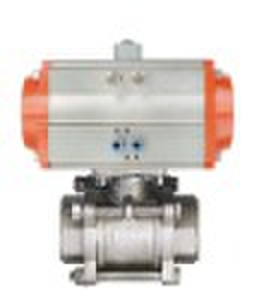 Pneumatic  thread  Ball Valve