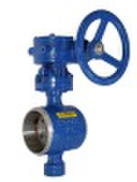 API BW end butterfly valve