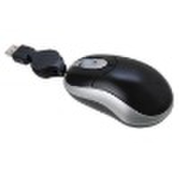 USB retractable mouse
