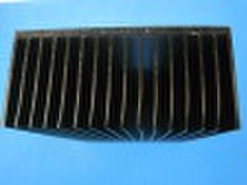 Aluminum heat sink and radiators