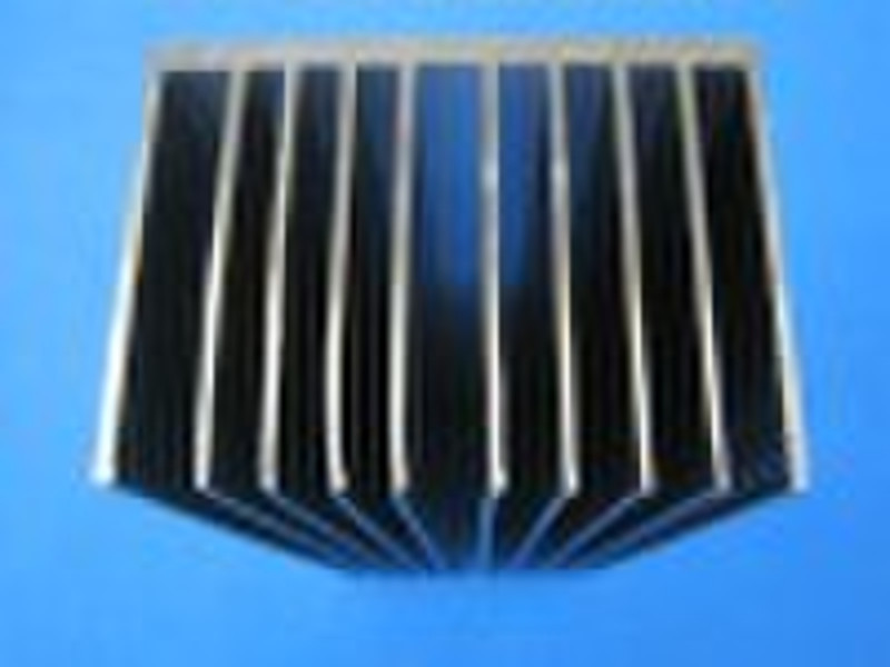 Aluminum heat sink and radiators