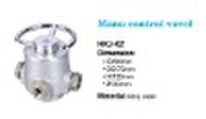 control valve Manual valve alloy steel water filte