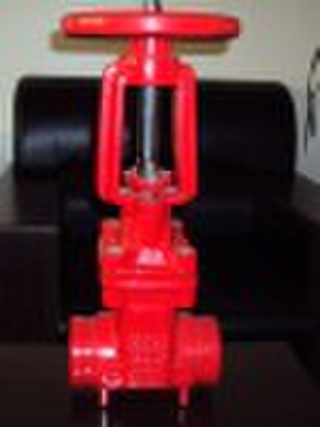 clip resilient gate valve