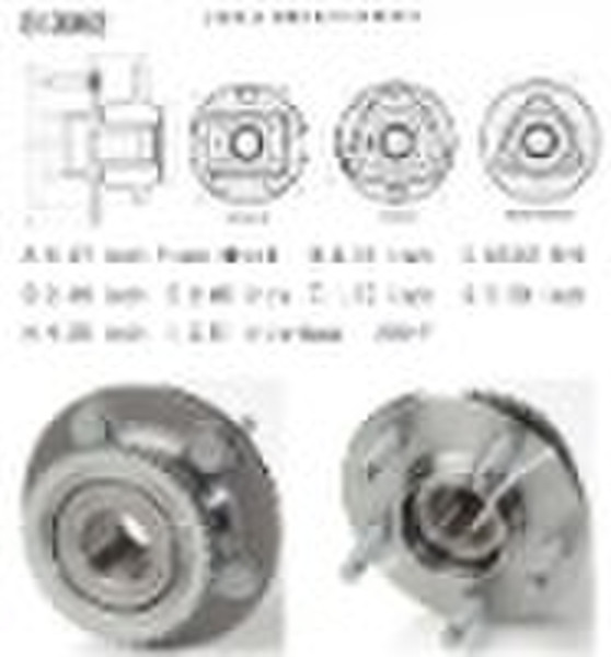 FORD front wheel hub assembly