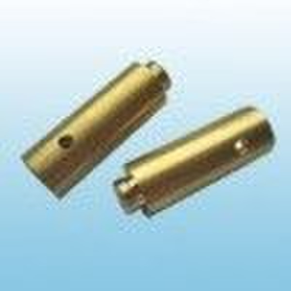 round copper machine part