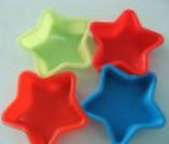 star-shaped silicone bakeware