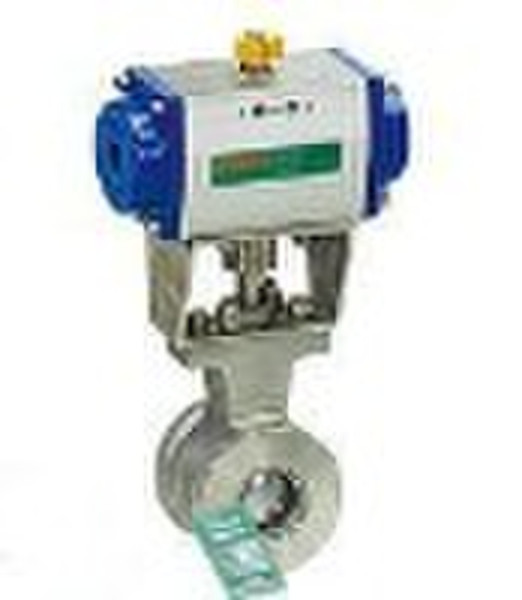 Pneumatic V-type Ball Valve