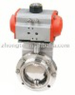 Pneumatic Health Welded Butterfly Valve