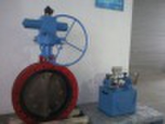 hydraulic butterfly valve