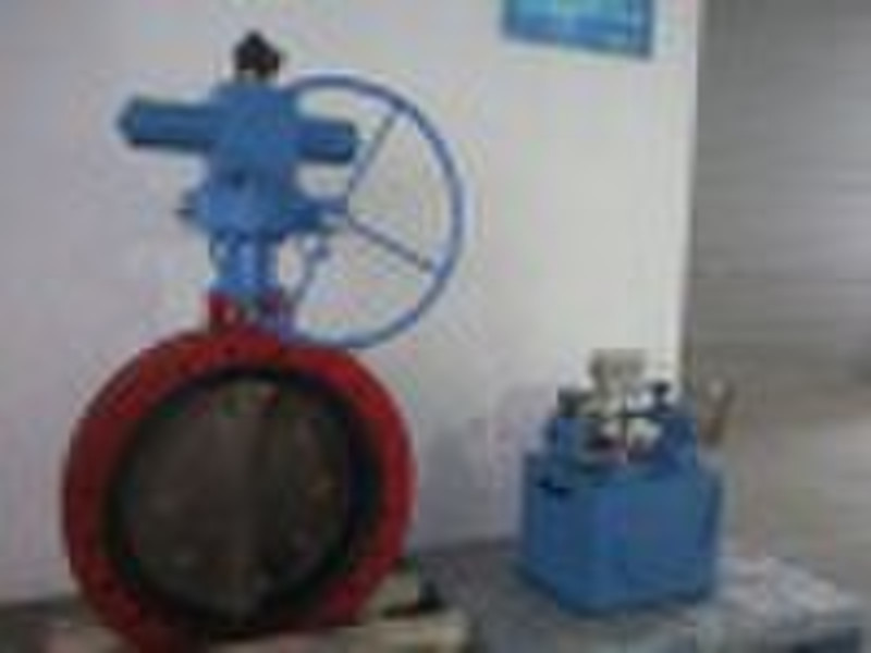 hydraulic butterfly valve