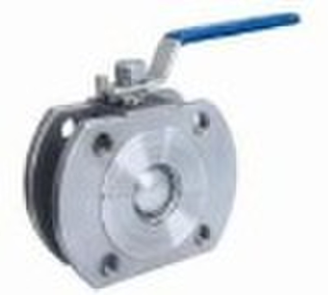 1 piece SS floating ball valve