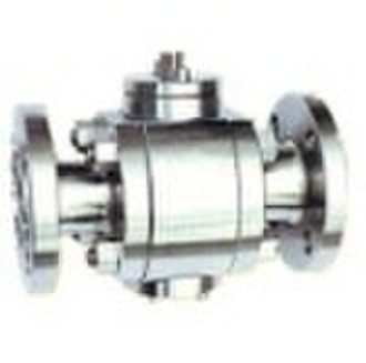 Trunnion ball valve