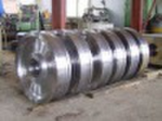 Forging wheel for 100t crane