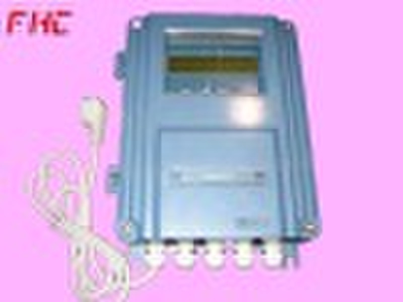 Fixed ultrasonic water flow meter