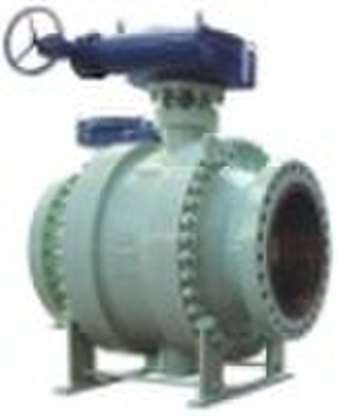 Cast Steel Trunnion Mounted Ball Valve