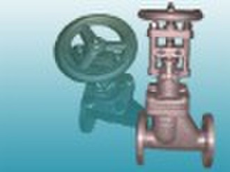 Flanged (RF) connection bellows globe valve