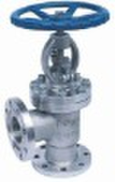 High pressure hydrogenation globe valve