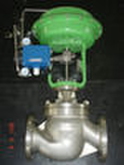 pneumatic single seated control valve